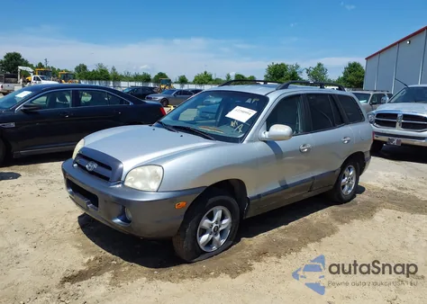 2006 Hyundai Santa Fe Gls из США, поврежденный, VIN KM8SC73D86U048446